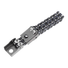 Double Chain Bass Drum Pedal Replacement Parts with Durable Steel Construction and Easy Installation