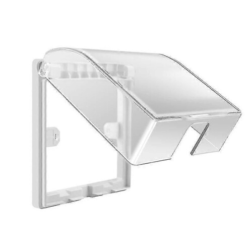 Universal 86 Type Waterproof Wall Socket Cover - Outdoor Electrical Switch Protection Box Plate