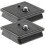 2pcs Tripod Quick Release Plate with 1/4 Inch Screw for Camera Mounting 1
