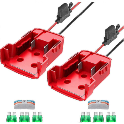 2 συσκευασίες προσαρμογέα Milwaukee M18 σε Power Wheels, μετατροπέ