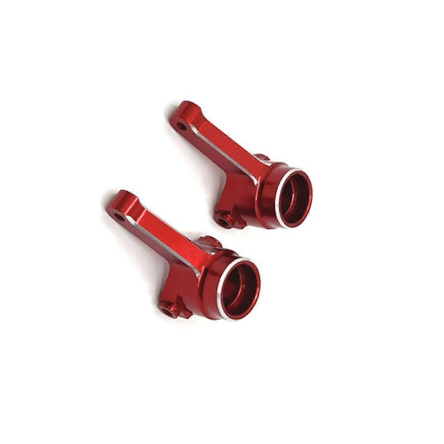 RC Car Upgrade Front Steering Cup Kit for LC RACING Red 1