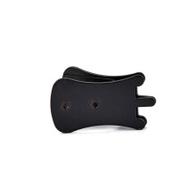 Professional Erhu Mute for Quiet Practice, Black Sound Dampening Accessory with Quick Clip and Durable Build