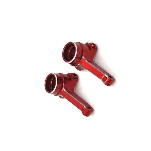 RC Car Upgrade Front Steering Cup Kit for LC RACING Red 2