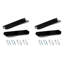 4X Shoe Display Shelf Floating Acrylic Shoe Wall Shelf Storage Stand Organizer Home Decoration Holder
