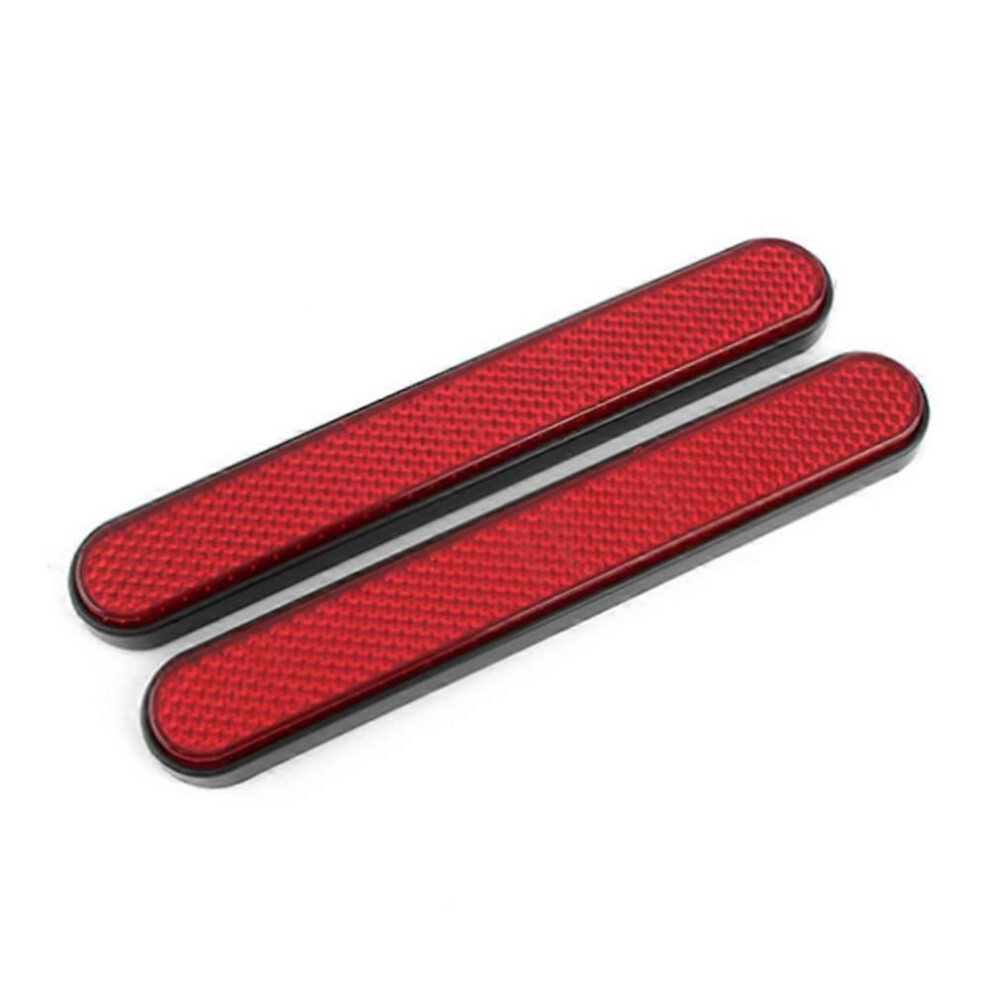Motorcycle Front Fork Reflector Sticker Lower Legs Slider Safety Warning For Softail Sportster 883 9409192853530