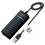 Διαχωριστής USB Hub 3.0 με καλώδιο επέκτασης 60cm, εξαιρετικά λε 2