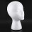 5X  Foam Mannequin Wig  Display Hat Cap Wig Holder White Foam 5