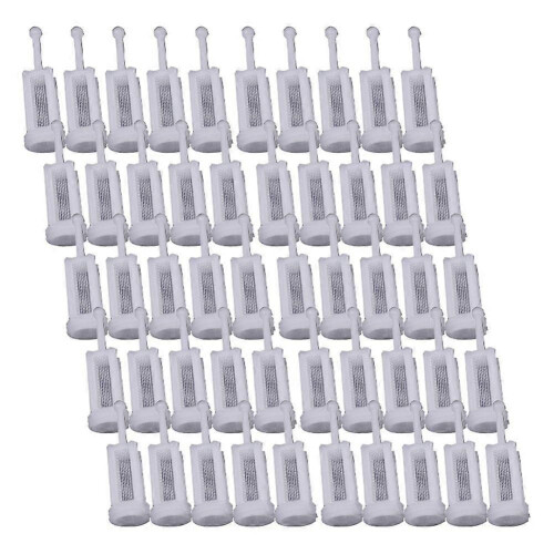 50pcs Fine Mesh Filter for Car Paint Spray Gun Replaceable Part Prevent Clogging Paint Feed Sprayer for Graffiti