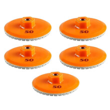 5PCS 80mm M10 Angle Grinder Ceramic Tile Trimming Polishing Disc Dry Polishing Marble Porcelain Cham
