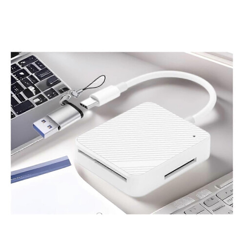 Multi-Function Phone OTG 4 in 1 Card Reader Read Simultaneously 1