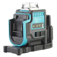 Livella laser 3D a 12 linee con raggi verdi orizzontali e verticali, strumento autolivellante compatibile
