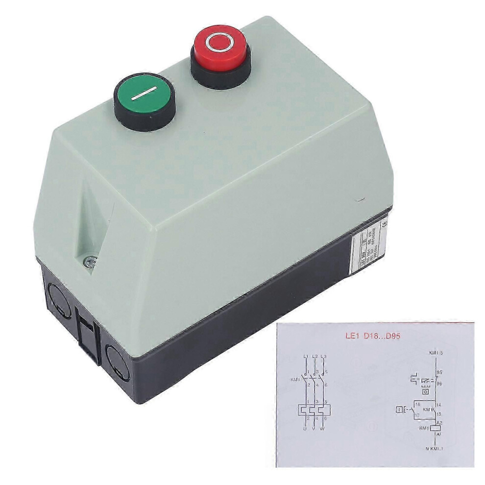 Waterproof Magnetic Motor Starter Ip55 Single Phase 220-230V 3 Phase 380-400V Electric Motor Control Switch 9152359636902