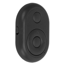 Camera Remote Control Wireless Bluetooth Cellphone Shutter Remote Control Selfie Button Clicker Black