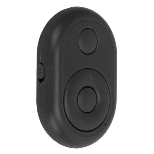 Camera Remote Control Wireless Bluetooth Cellphone Shutter Remote Control Selfie Button Clicker Black