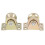 2pcs 32mm Sliding Gate Roller U Type Groove Roller Track for Sliding Gate 1