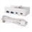 USB 3.0 Hub Aluminum Clip-on TypeC Hub Desktop Splitter compatible for Laptops 3