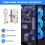 USB 3.0 Hub Aluminum Clip-on TypeC Hub Desktop Splitter compatible for Laptops 4
