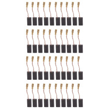 Carbon Brush 40Pcs Replaceable Great Conductive Carbon Brush for Electric Motor Drill 100,5x8x16mm