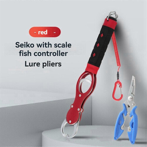 Portable Fish Control Device Fish Control Device Fish Catching Pliers Hook Fish Control Device Set 1
