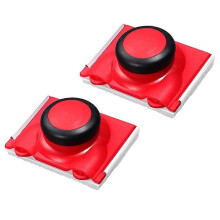 2PCS Paint Pads for Walls and Ceilings Cutting in Tool Nylon Bristles Paint Pad Handhold Paint Edger for Cutting in Tool