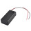 Black Plastic Storage Pair SBH-9V Batteries Switch Battery Holder Case Box 1