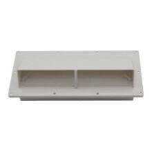 RV Caravan Exhaust Fan Low Noise Trailer Side Air Vent RV Range Hood Vent Cover Motorhome Campers Accessories White