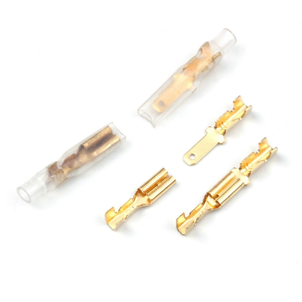 200Pcs 2.8Mm Connecting Terminal Block Electrical Barrier Wire Connector Block Kit Set 9409192762252