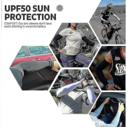 Upf50+ Μανίκια Ψύξης για Αντηλιακή Προστασία, 5 Ζεύγη Μανικι 1