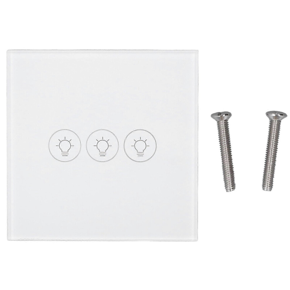 Wifi Touch Switch Voice Control Dimmer Smart Wall Switch With Timer Tuya Compatible 90-250V 9152359637695