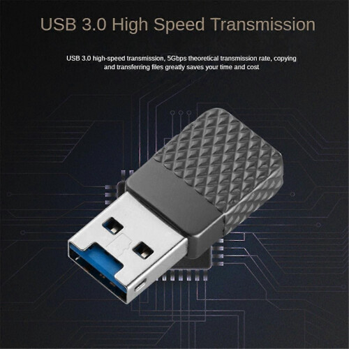 USB 3.0 Memory Card Reader Adapter TF Card Reader compatible for Card 2