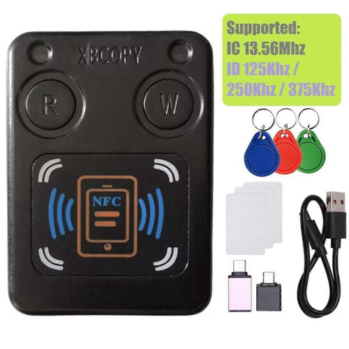 NFC RFID Έξυπνο Τσιπ Αναγνώστη Καρτών Φωτοαντιγραφικό + 3xCUID 1