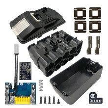 BL1830 10 x 21700 Battery Case PCB Charging Protection Circuit Board Shell Box BL1860 for 18V 3.0Ah