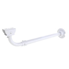 Surveillance Camera Telescopic Bracket, L-Shaped, Adjustable 30-60cm, Ideal for Outdoor Security Equipment