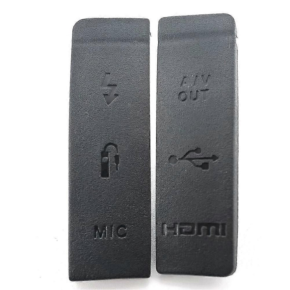 1Pcs Usb/Hdmi-Compatible Dc In/Video Out Rubber Door Bottom Cover For Canon Eos 5D2 Camera 9152359526722
