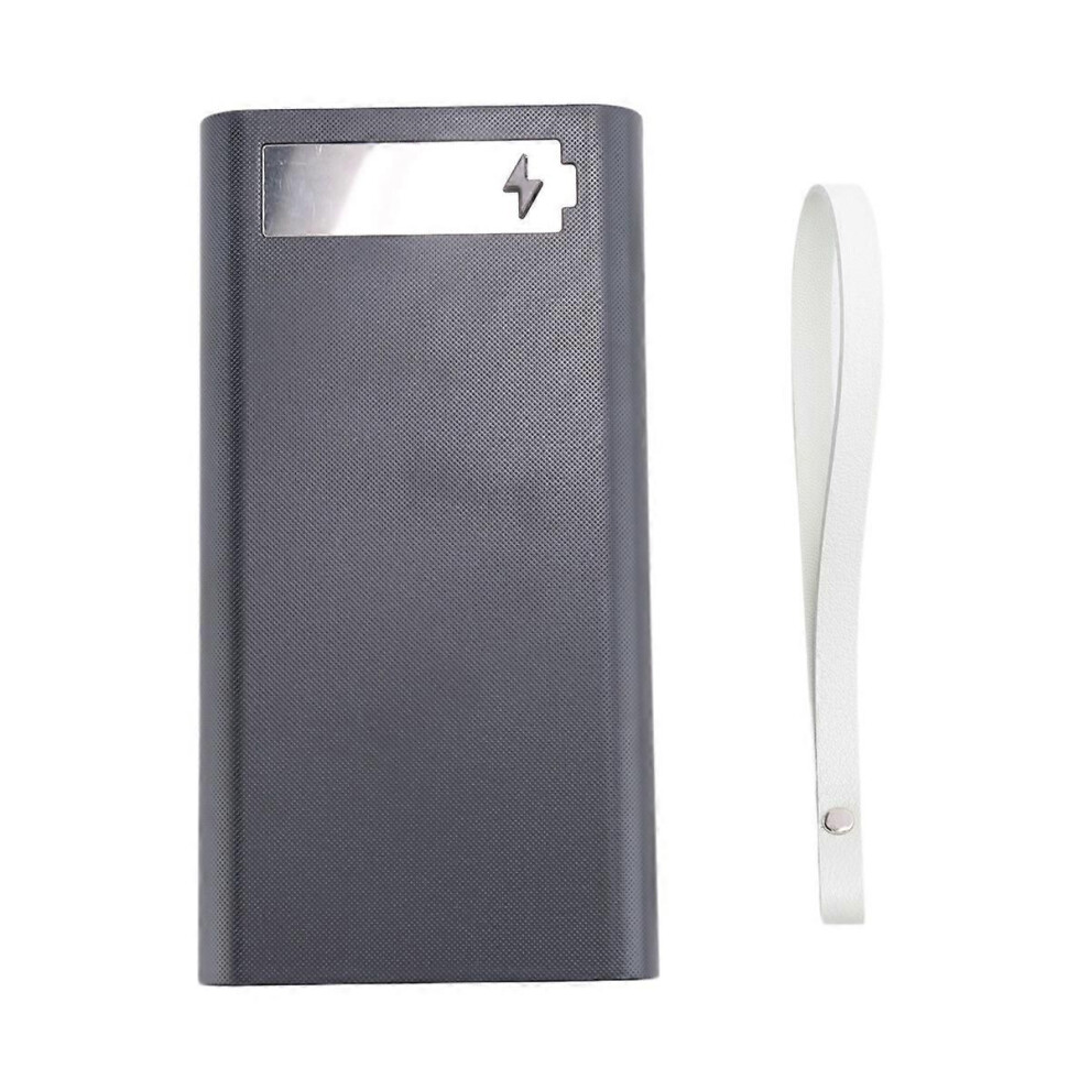 12X18650 Charging Battery Case Welding Free Battery Storage Box Diy Power Bank Case With 18650 Light 9152359529648