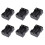 6X Double Side Spring 6 x 1.5 V AA Battery Holder Case Box Black 1