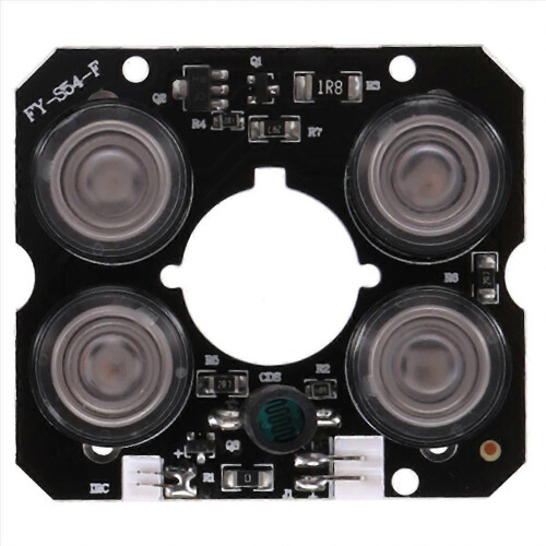4 array IR led Spot Light LED board compatible for CCTV cameras (52mm diameter)