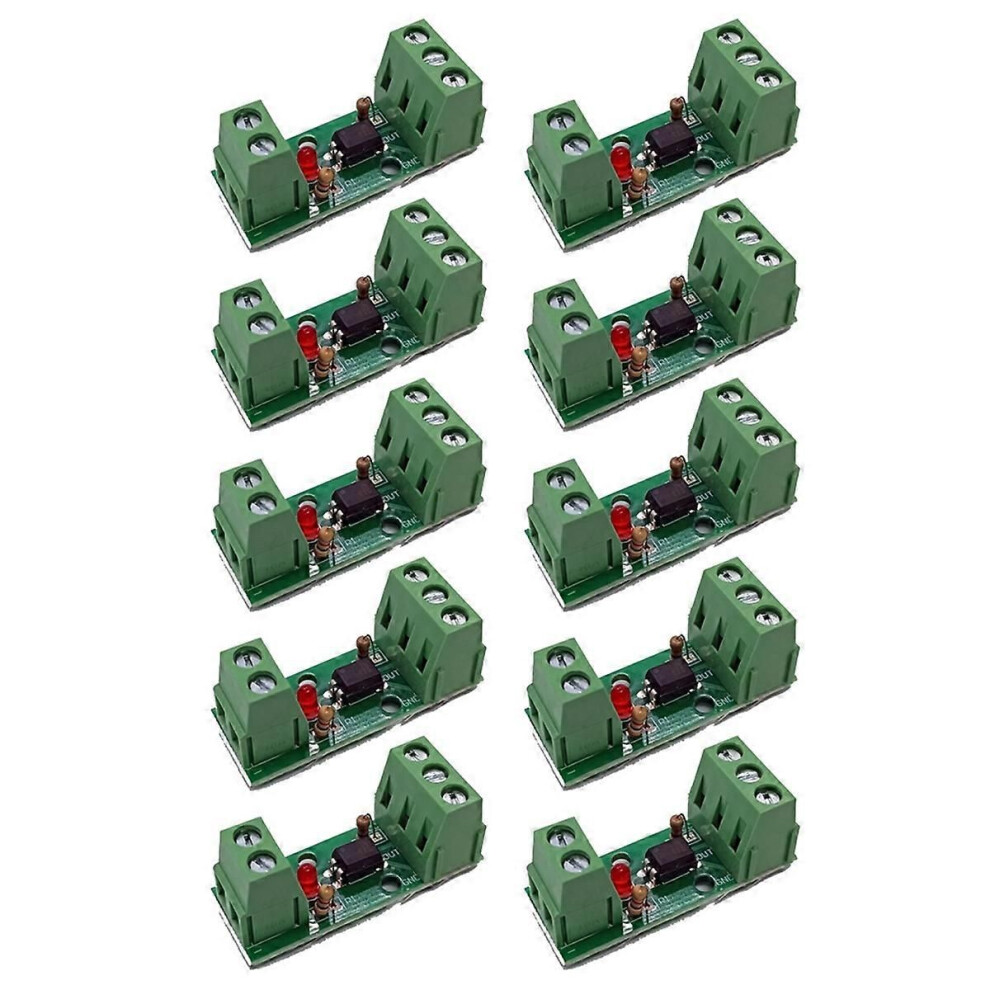 1 Channel Way Optocoupler Isolation Module Pc817 3V-5V Photoelectric Isolator Rail Holder Plc Drive 9152359635677