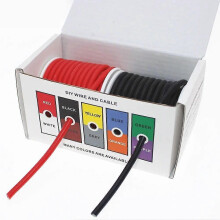 Heat-Resistant Cable Wire Soft Silicone Wire 28AWG 30AWG Heat-Resistant Silicone 28AWG