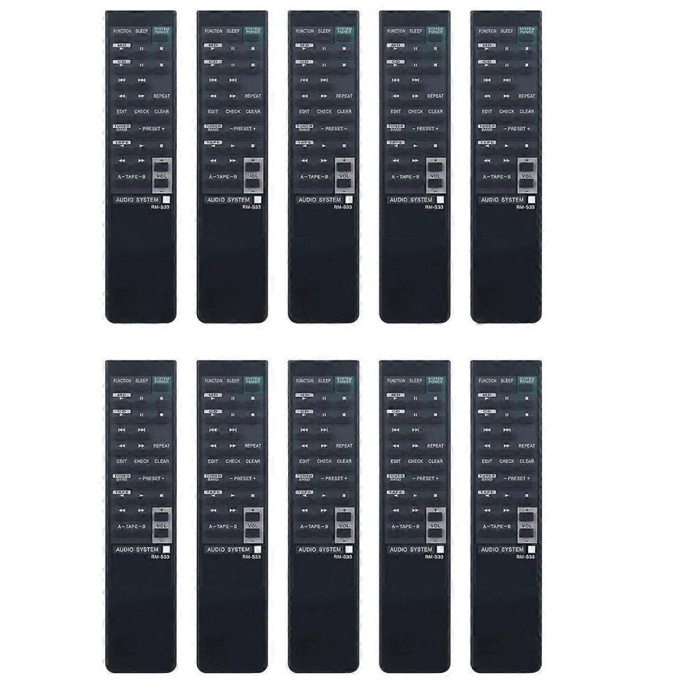 Rm-S33 Remote Control For System Hcdh801 Mhc701 Mhc-701 9152359526449