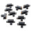 10 Pcs 6 Pins 2 Positions DPDT On/On Mini Slide Switch 1
