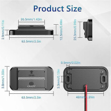 2 τεμάχια πρίζα USB 12V για τροχόσπιτο, πρίζα φορτιστή αυτοκι