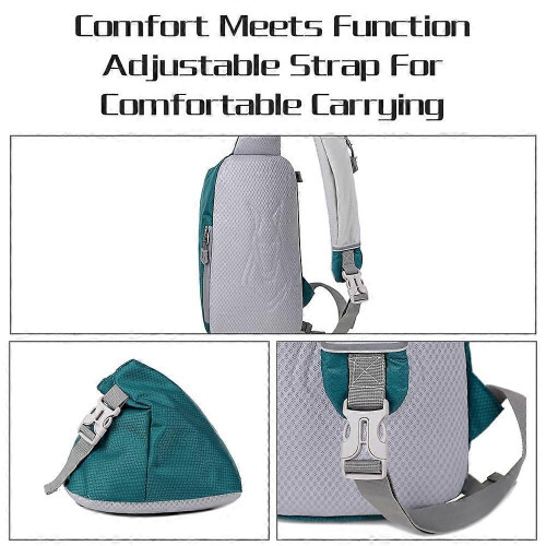 Τσάντα ώμου ώμου crossbody εξαιρετικά ελαφριά, αδιάβροχη, νά 1