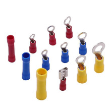 280PCS Insulated Wire Electrical Connectors Ring Folk Spade Butt Splices for Marine Car Wires Scientific Projects