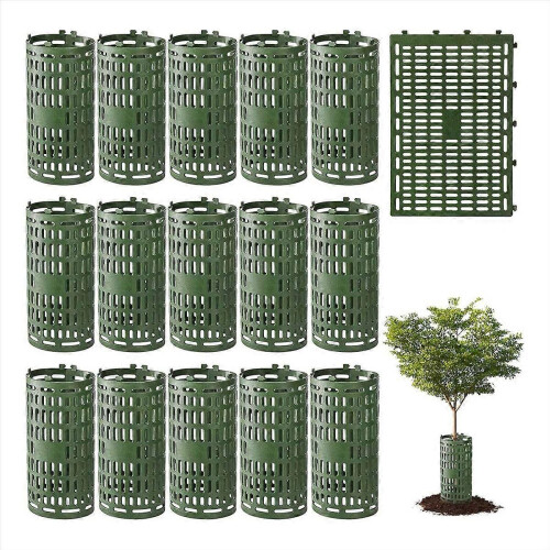 10 Pack Tree Trunk Protector, with Zip Ties, compatible for Bark 1