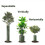 10 Pack Tree Trunk Protector, with Zip Ties, compatible for Bark 4