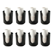 Bathroom Cup Dispenser, Plastic Paper Cup Holder, Disposable Mouthwash Cup Storage Rack, Kitchen an