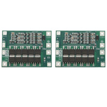 2X 3S 60A Bms Πλακέτα Προστασίας Μπαταρίας Λιθίου 11.1V 12.6V 18650 Li-Ion Βελτιωμένη Έκδοση