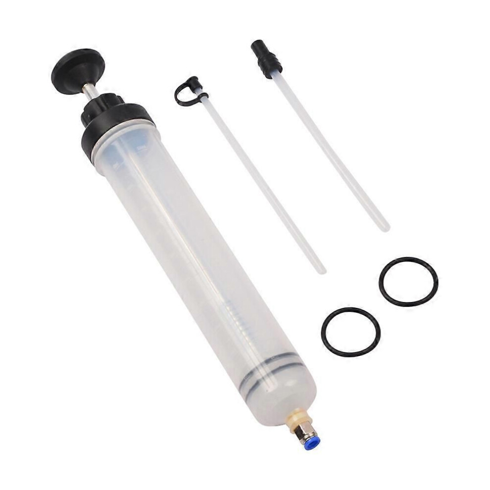 500Cc Car Brake Fluid Oil Extractor Auto Oil Change Syringe With Hose 9152359634649