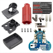 M12 Battery Plastic Case PCB Circuit Board Label for 12V 10.8V 48-11-2411 Li-Ion Battery Box Housing